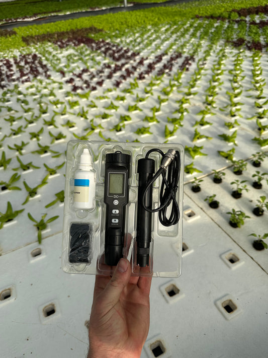 Dissolved Oxygen Meter With Simple Instructions